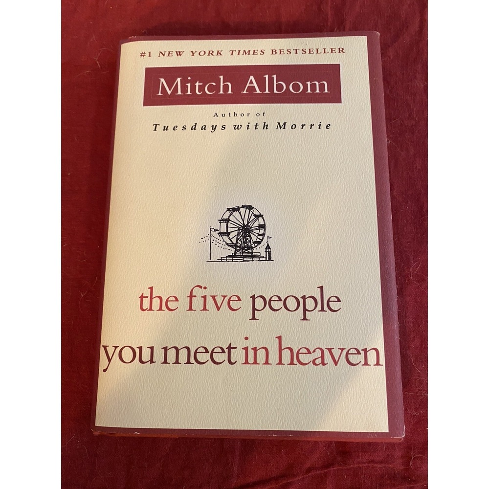 Five People You Meet in Heaven by Mitch Albom 2003, Hardcover, DJ, FIRST EDITION
